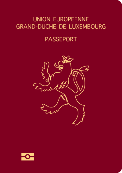Luxembourgish passport cover